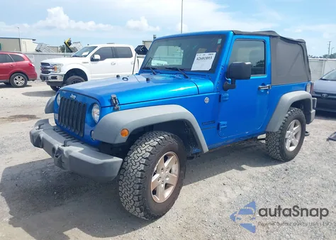 2016 Jeep Wrangler Sport z USA, uszkodzony, nr VIN 1C4AJWAG6GL247516